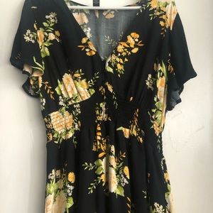 Forever21 plus floral dress